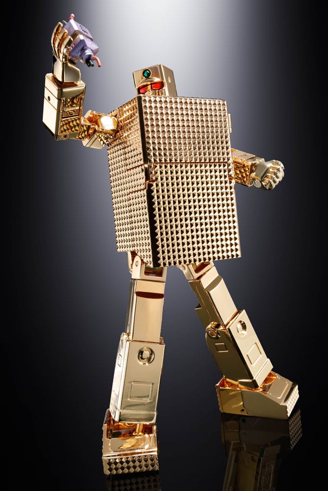 Golden Warrior Gold Lightan Soul of Chogokin Diecast Actionfigur GX-32SP Gold Lightan 50th Anniversary Ver. 13 cm Image 8