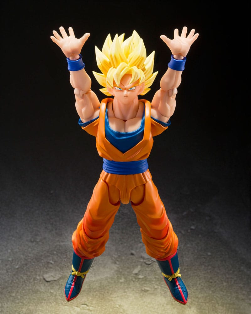 Dragon Ball Z S.H.Figuarts Actionfigur Super Saiyan Son Goku The Games Begin Ver. 15 cm Image 7