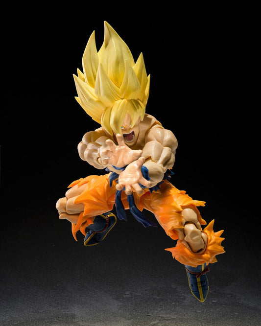 Dragon Ball S.H. Figuarts Actionfigur Super Saiyan Son Goku Legendary Super Saiyan (Best Selection) 15 cm Image 2