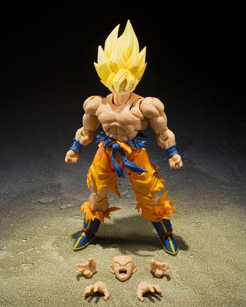 Dragon Ball S.H. Figuarts Actionfigur Super Saiyan Son Goku Legendary Super Saiyan (Best Selection) 15 cm Image 5