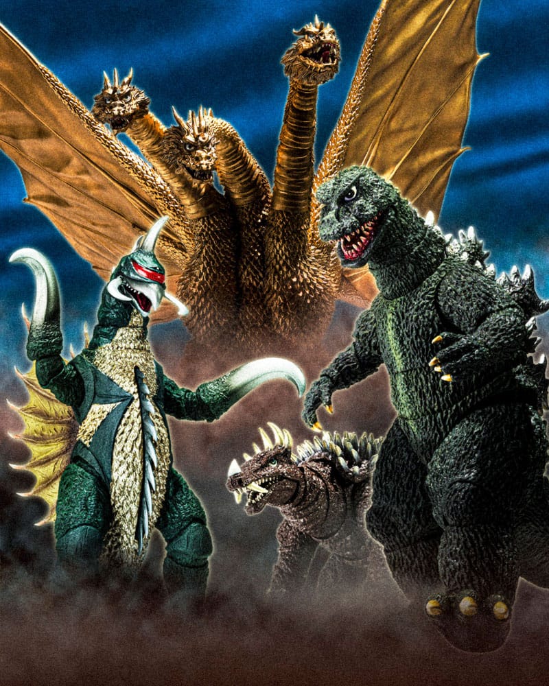 Godzilla S.H. Monster Arts Actionfigur King Ghidora (1972) 25 cm Image 8