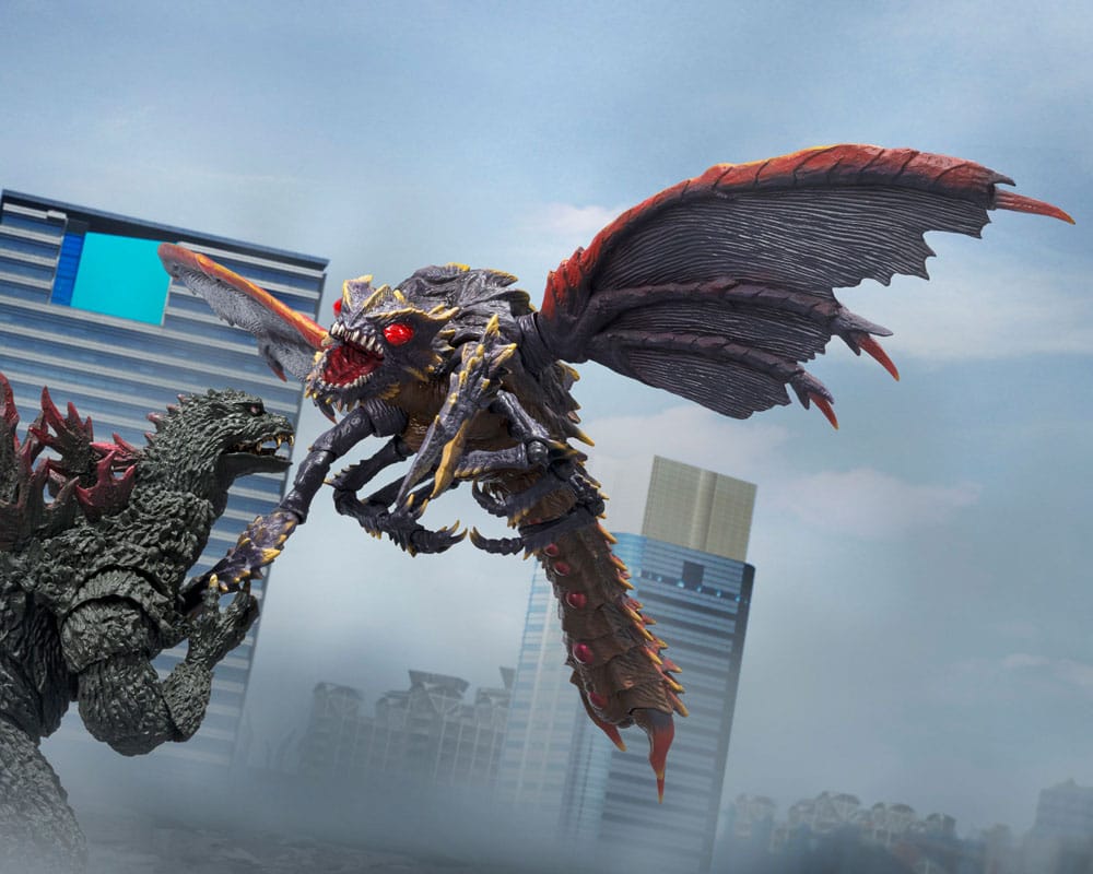 Godzilla S.H. Monster Arts Actionfigur Megaguirus Evolution Set 21 cm Image 9