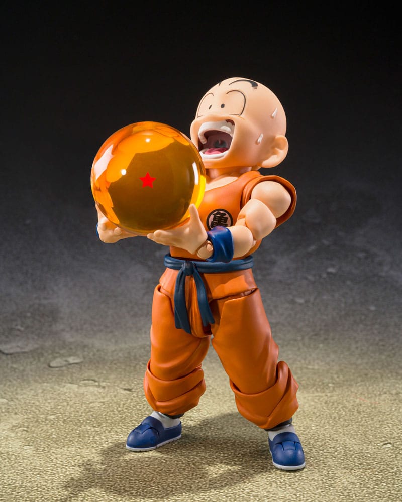 Dragon Ball S.H.Figuarts Actionfigur Krillin Son Goku´s old Friend 11 cm Image 4