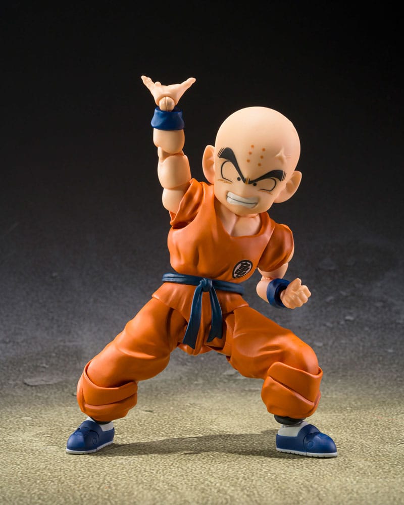Dragon Ball S.H.Figuarts Actionfigur Krillin Son Goku´s old Friend 11 cm Image 5