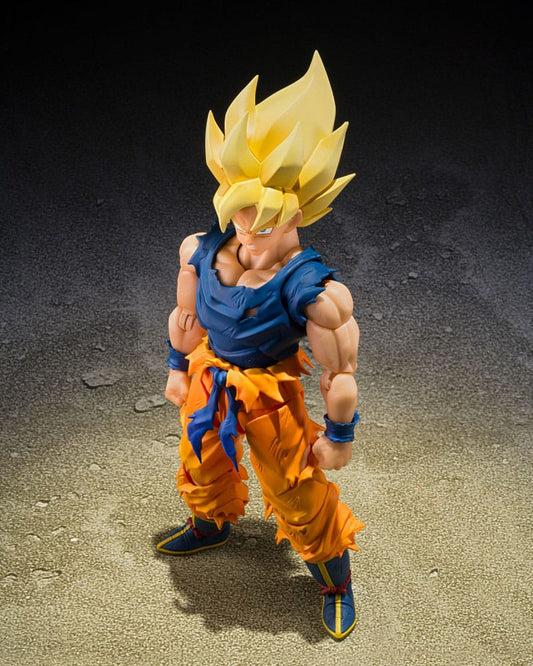Dragon Ball Z S.H.Figuarts Actionfigur Super Saiyan Son Goku (Fighter of Rage) 14 cm Image 2