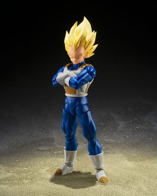 Dragon Ball Z S.H.Figuarts Actionfigur Super Saiyan Vegeta (Dangerous Pride) 14 cm Image 2