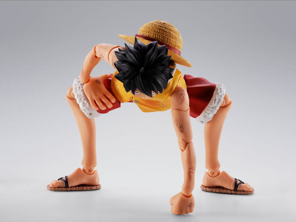 One Piece S.H.Figuarts Actionfigur Monkey D. Luffy Marineford 15 cm Image 4