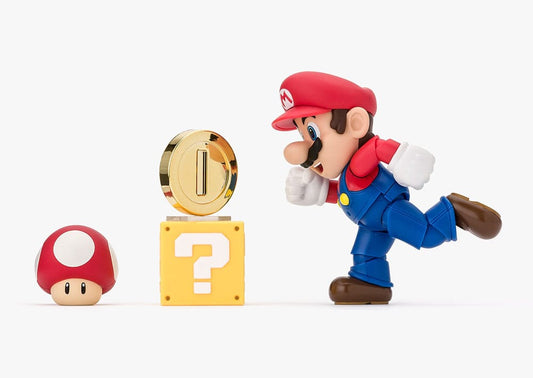 Super Mario S.H. Figuarts Actionfigur Mario 10 cm Image 2