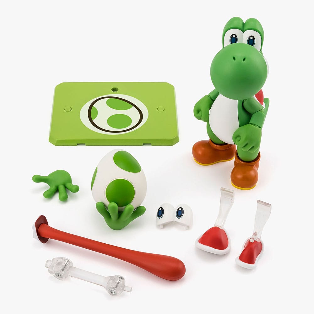 Super Mario S.H. Figuarts Actionfigur Yoshi 11 cm Image 6