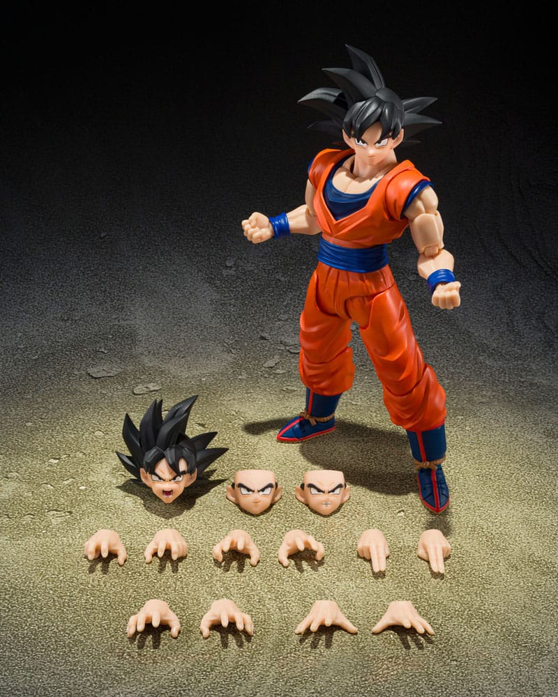 Dragon Ball Z S.H.Figuarts Actionfigur Son Goku (The Kind-Hearted Saiyan) 14 cm Image 8