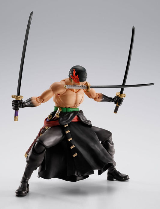 One Piece S.H.Figuarts Actionfigur Roronoa Zoro The King of Hell 15 cm Image 2