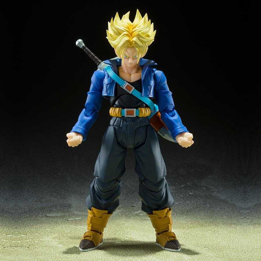 Dragon Ball Z S.H. Figuarts Actionfigur Super Saiyan Trunks The Boy from the Future 14 cm Image 5