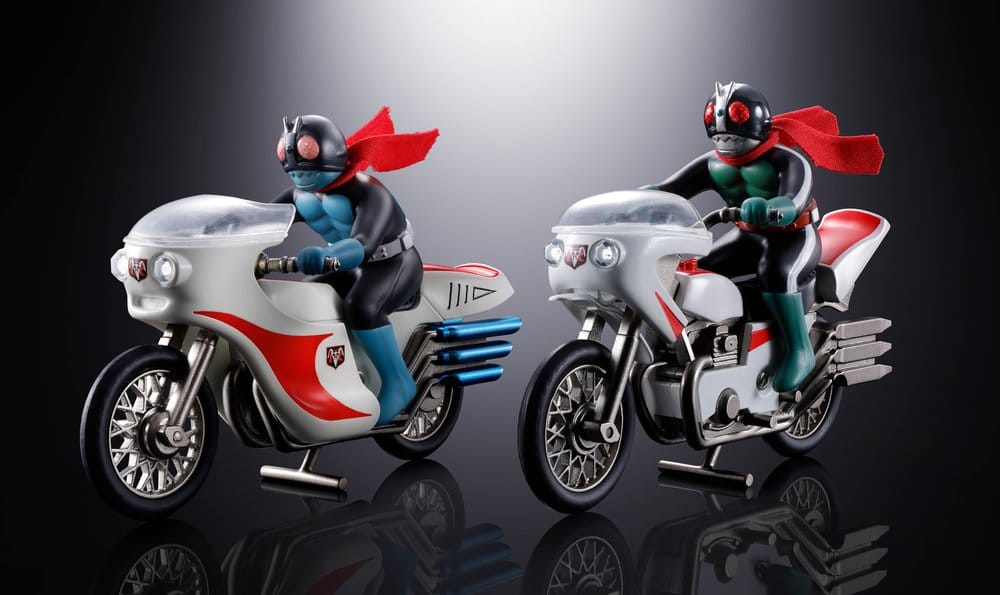 Kamen Rider Chogokin Diecast Actionfigur Cyclone (Masked Rider 1) 9 cm Image 8