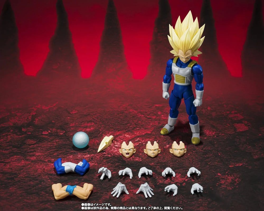 Dragon Ball Daima S.H.Figuarts Actionfigur Super Saiyan 3 Vegeta 15 cm Image 2