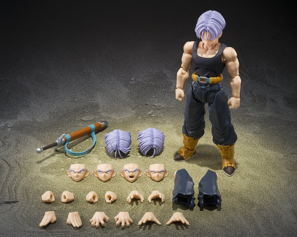 Dragon Ball Z S.H.Figuarts Actionfigur Trunks <Z-Fighters> Group Base Ver.B Limited Edition 14 cm Image 9
