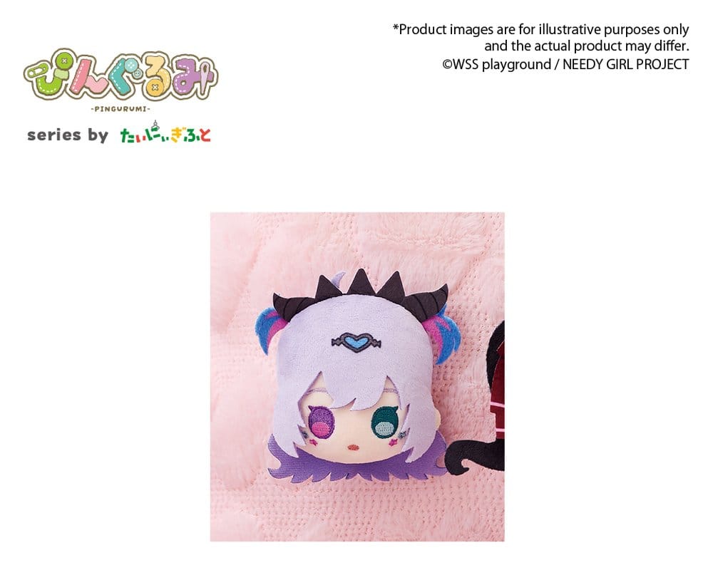 Needy Girl Overdose Pingurumi Minifigur Purple Lollipop 8 cm Image