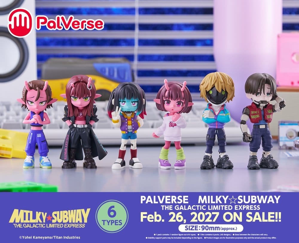Galactic Milky?Subway Express Minifiguren Blind Box Display (6) Image 18