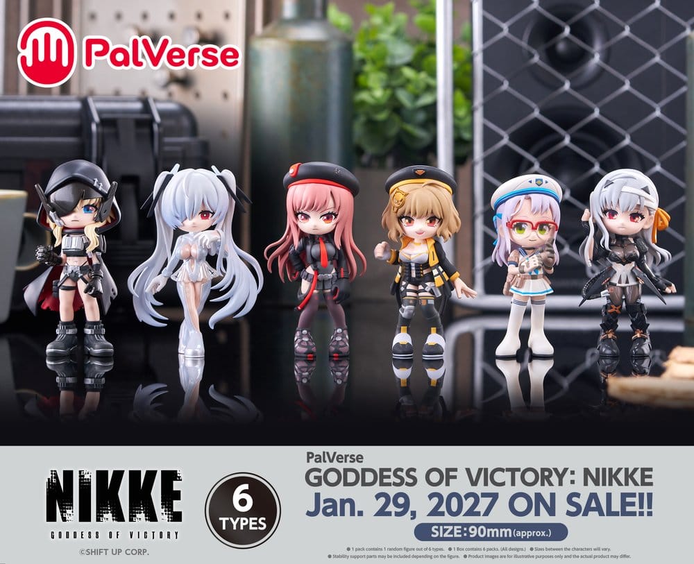 Goddess of Victory: Nikke PalVerse Minifiguren Blind Box Display (6) Image 19