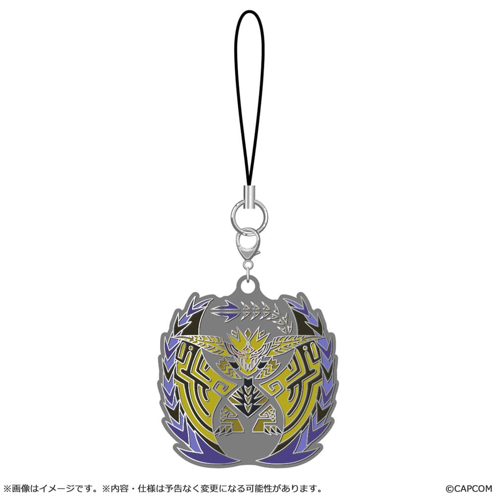 Monster Hunter Wilds Metall-Schlüsselanhänger Monster icon Blind Box Sortiment (10) Image 11