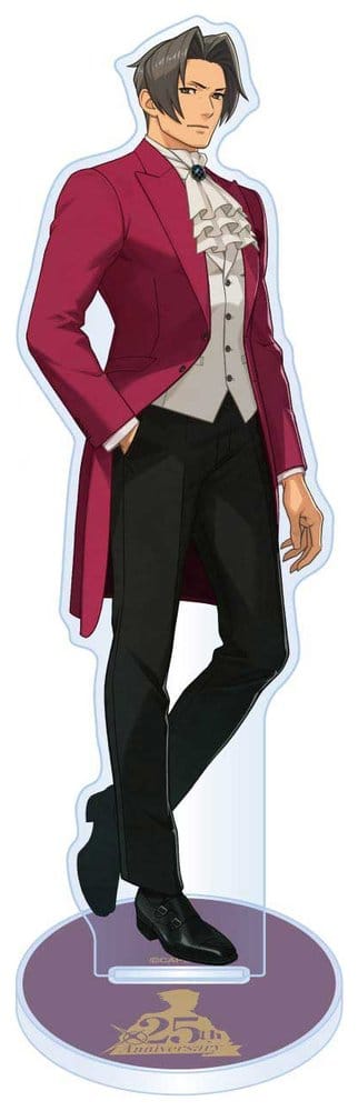 Ace Attorney 25th Anniversary Acryl Stand Miles Edgeworth Main Visual 13–15 cm Image
