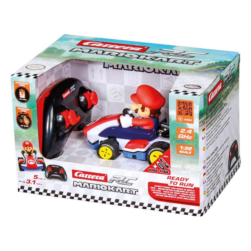 Super Mario Kart RC Ferngesteuertes Race Kart 1/32 2,4GHz Mario Image 14