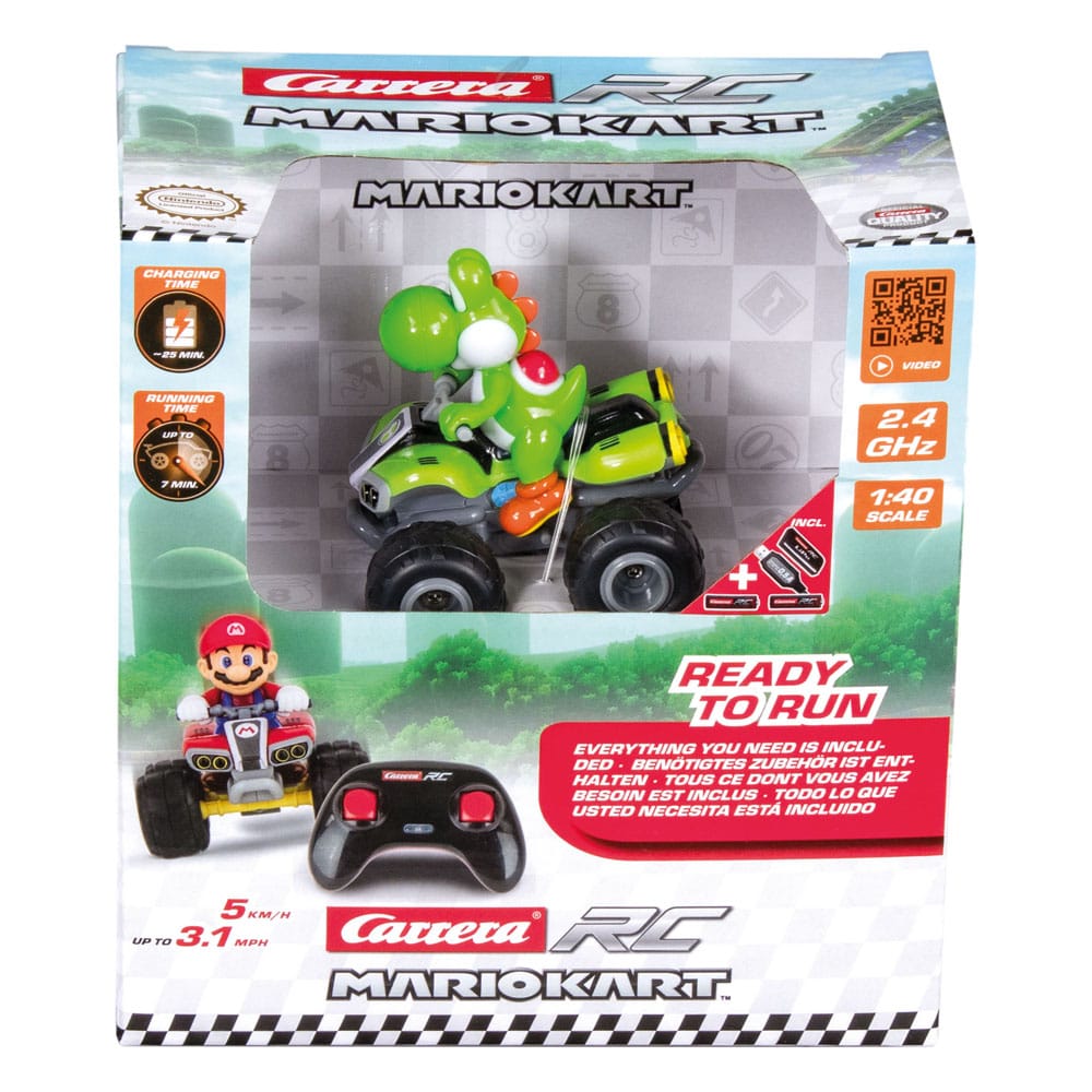 Super Mario Kart RC Ferngesteuertes Quad 1/40 2,4GHz Yoshi Image 12