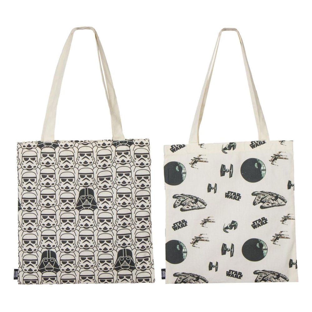 Star Wars Tragetaschen 2er-Pack Space Ships & Stormtrooper Image