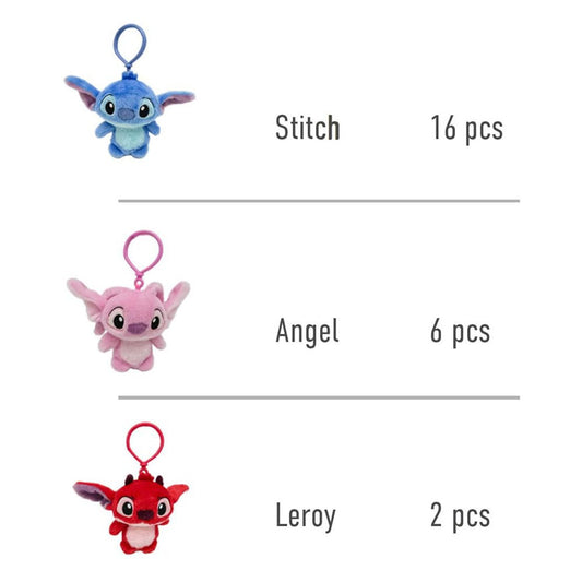 Lilo & Stitch Plüsch-Schlüsselanhänger 12 cm Sortiment (24) Image 2