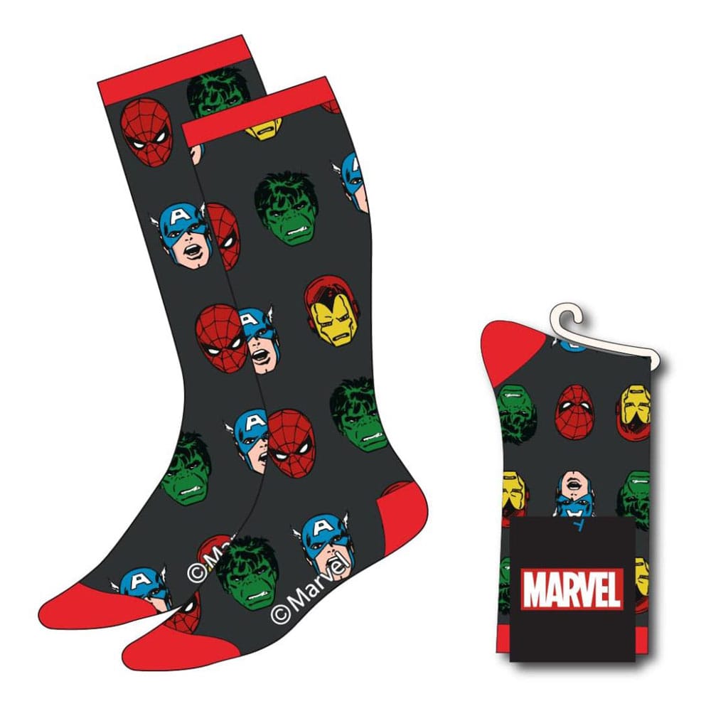 Marvel Socken Avengers Faces 38-45 Image