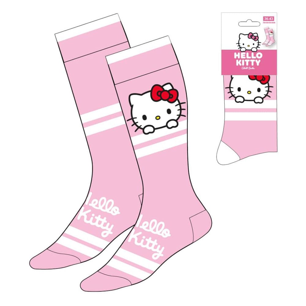 Sanrio Socken Hello Kitty Stripes 36-43 Image