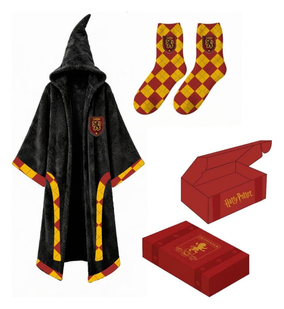 Harry Potter Fleece-Umhang & Socken Geschenkset Image