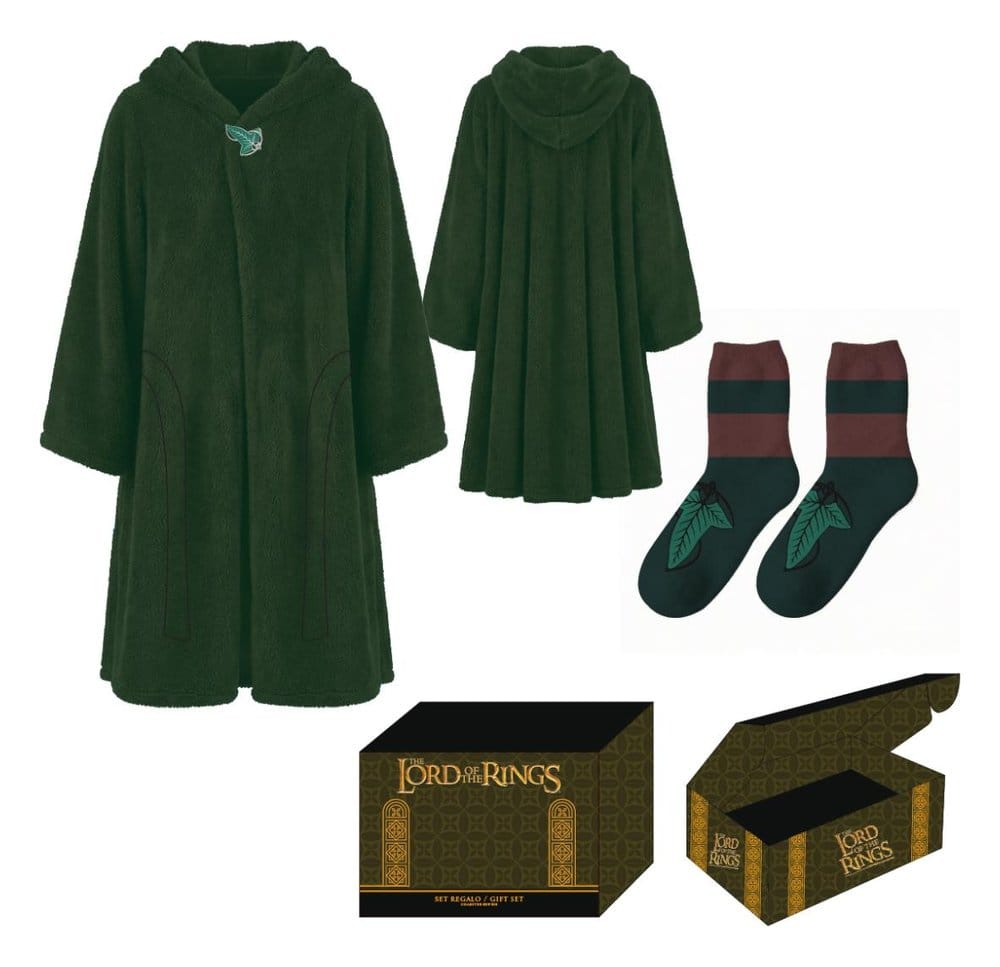 Der Herr der Ringe Fleece-Umhang & Socken Geschenkset Image