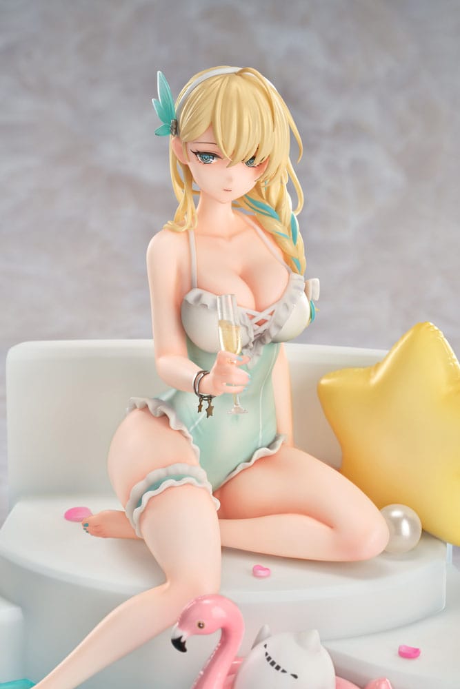 Senkan Shoujo R PVC Statue 1/7 Lexington (CV-16) Summer of Ingleside Ver. 19 cm Image 17