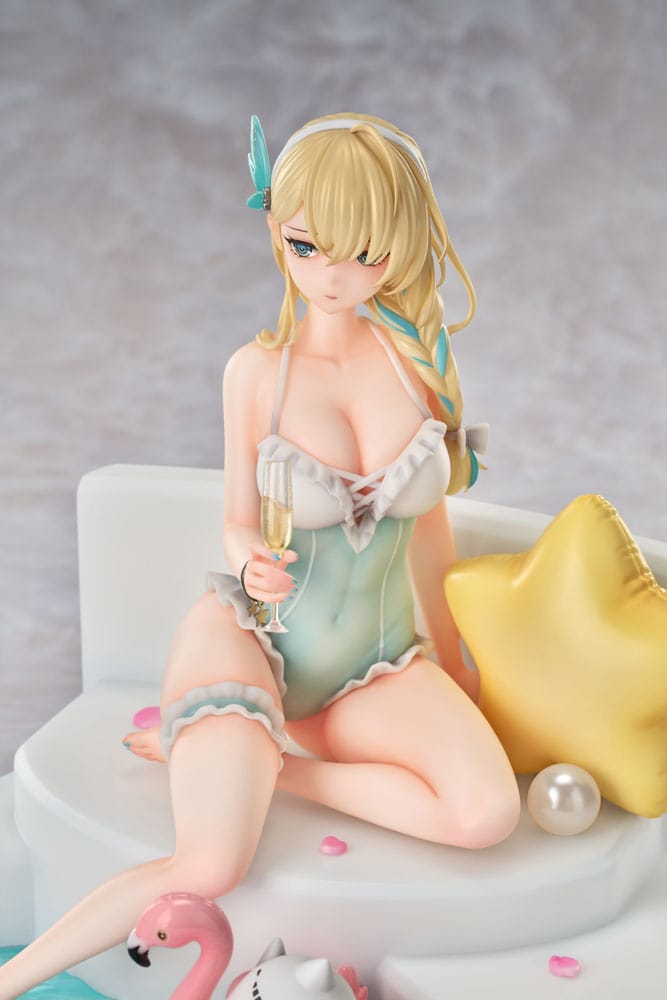 Senkan Shoujo R PVC Statue 1/7 Lexington (CV-16) Summer of Ingleside Ver. 19 cm Image 19