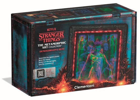 Stranger Things Metamorphic Art Collection Puzzle mit Leucht-Effekt Demogorgon (520 Teile) Image 2