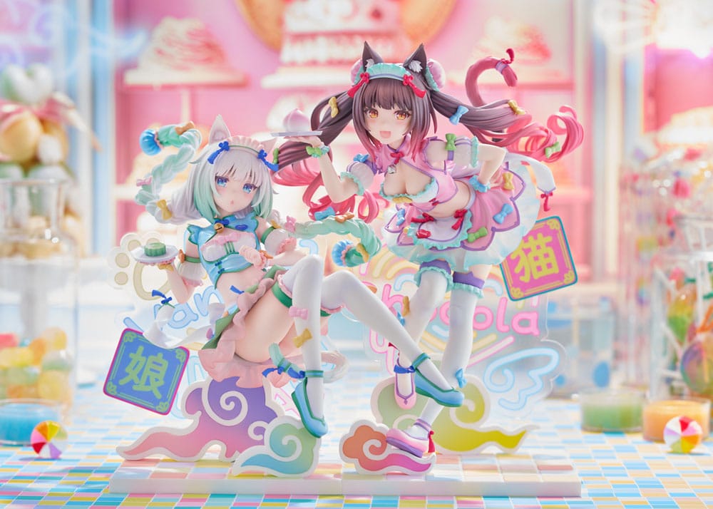 Nekopara PVC Statue 1/7 Vanilla Dreamy Cute China Ver. 17 cm Image 4