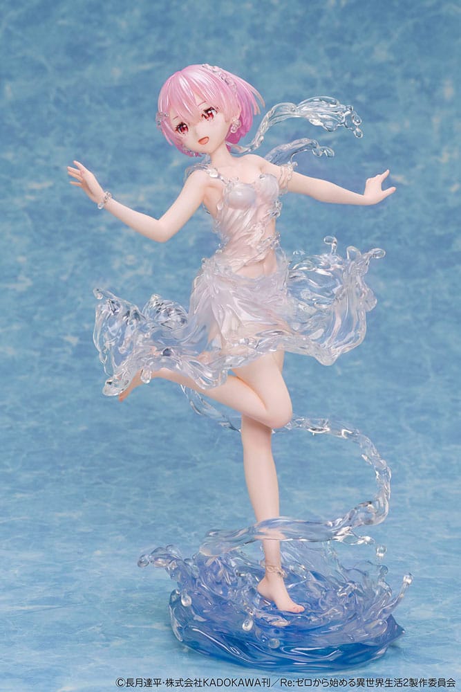 Re:Zero Starting Life in Another World PVC Statue 1/7 Ram Aqua Dress 23 cm Image 2