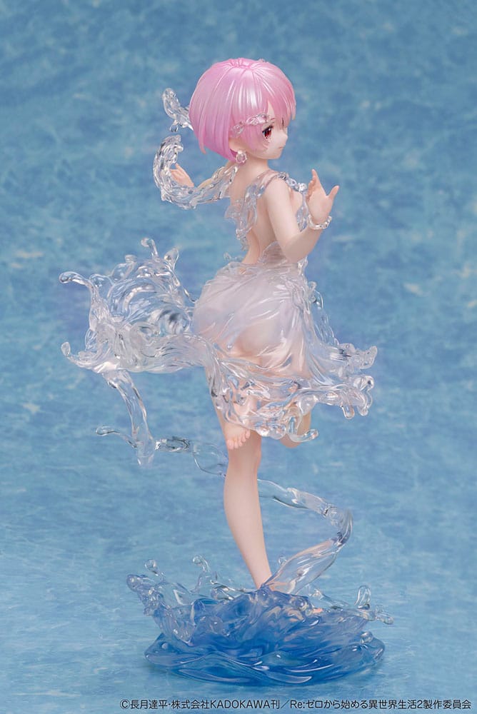 Re:Zero Starting Life in Another World PVC Statue 1/7 Ram Aqua Dress 23 cm Image 4