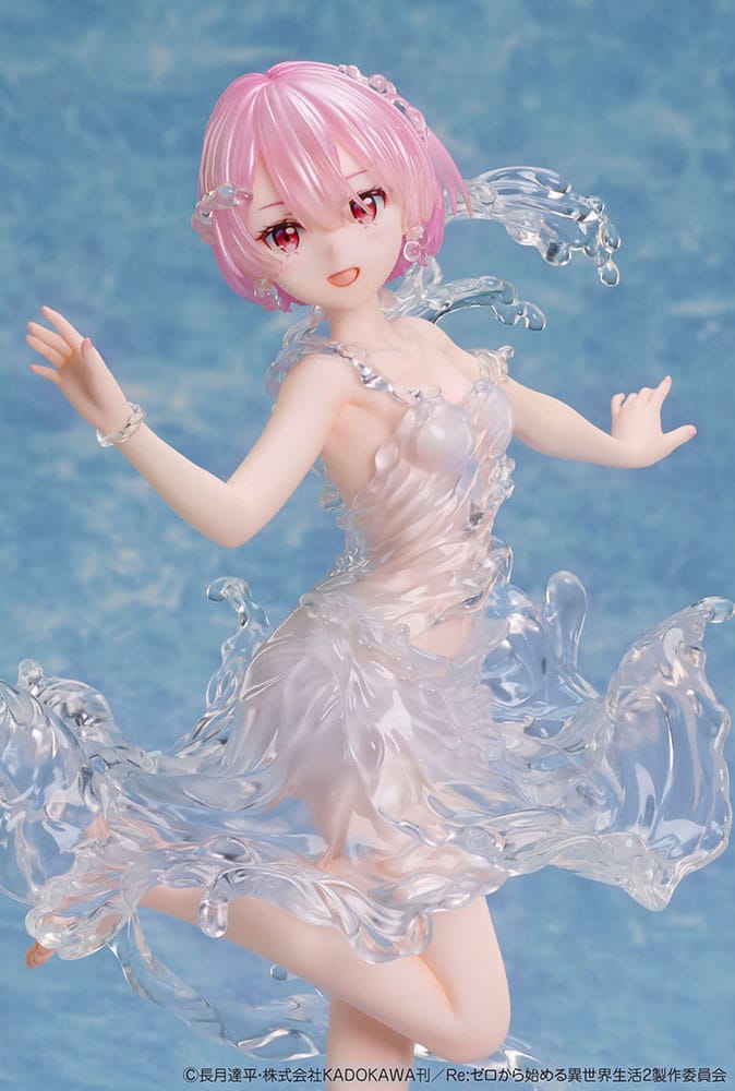 Re:Zero Starting Life in Another World PVC Statue 1/7 Ram Aqua Dress 23 cm Image 7