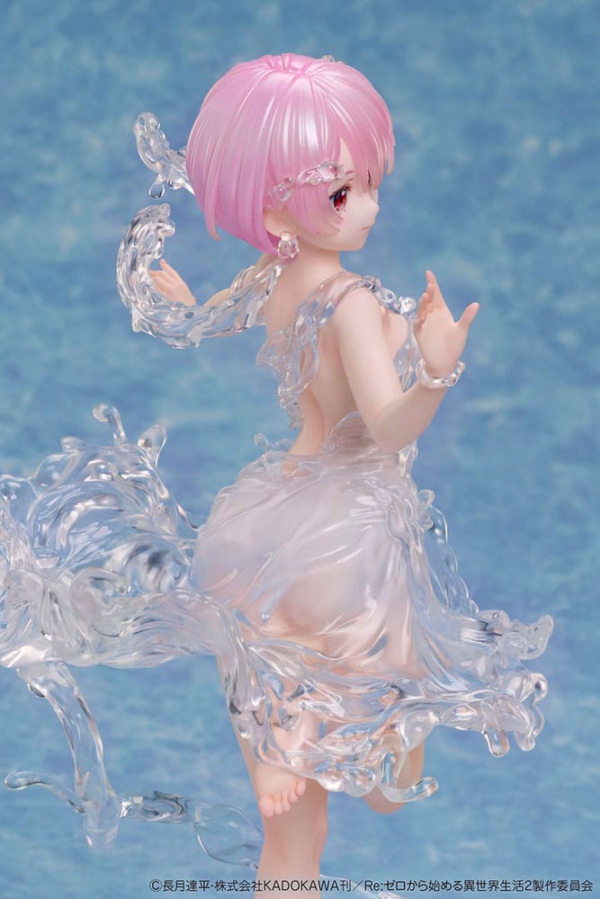 Re:Zero Starting Life in Another World PVC Statue 1/7 Ram Aqua Dress 23 cm Image 8