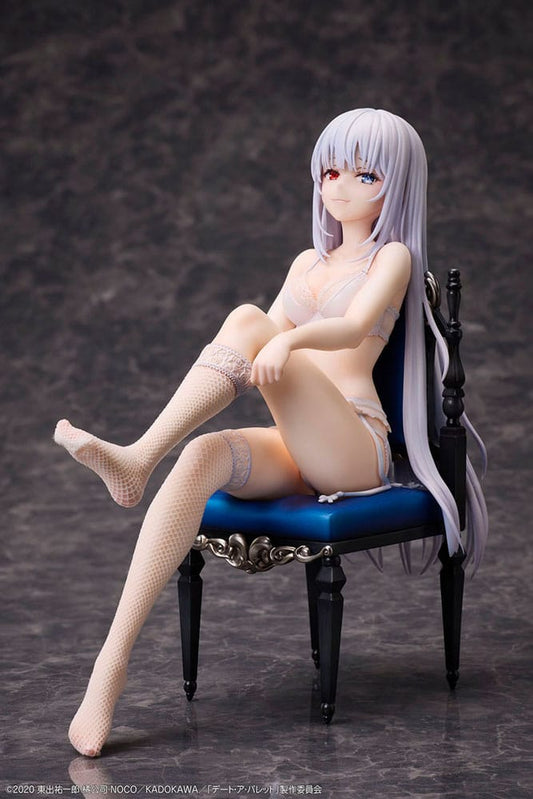 Date a Bullet PVC Statue 1/7 White Queen 17 cm Image 2