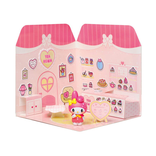 Hello Kitty and Friends Minifigur Sticker House My Melody Tea Room Image 2
