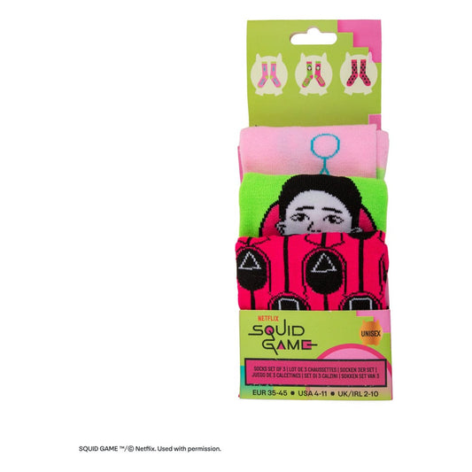 Squid Game Socken 3er-Pack Image 2