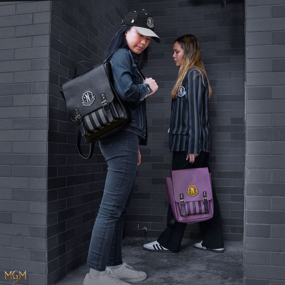 Wednesday Rucksack Nevermore Academy Purple Image 3