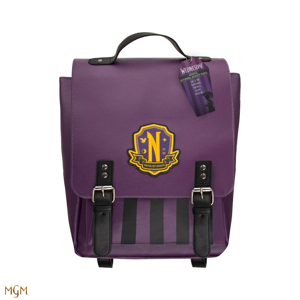Wednesday Rucksack Nevermore Academy Purple Image 4