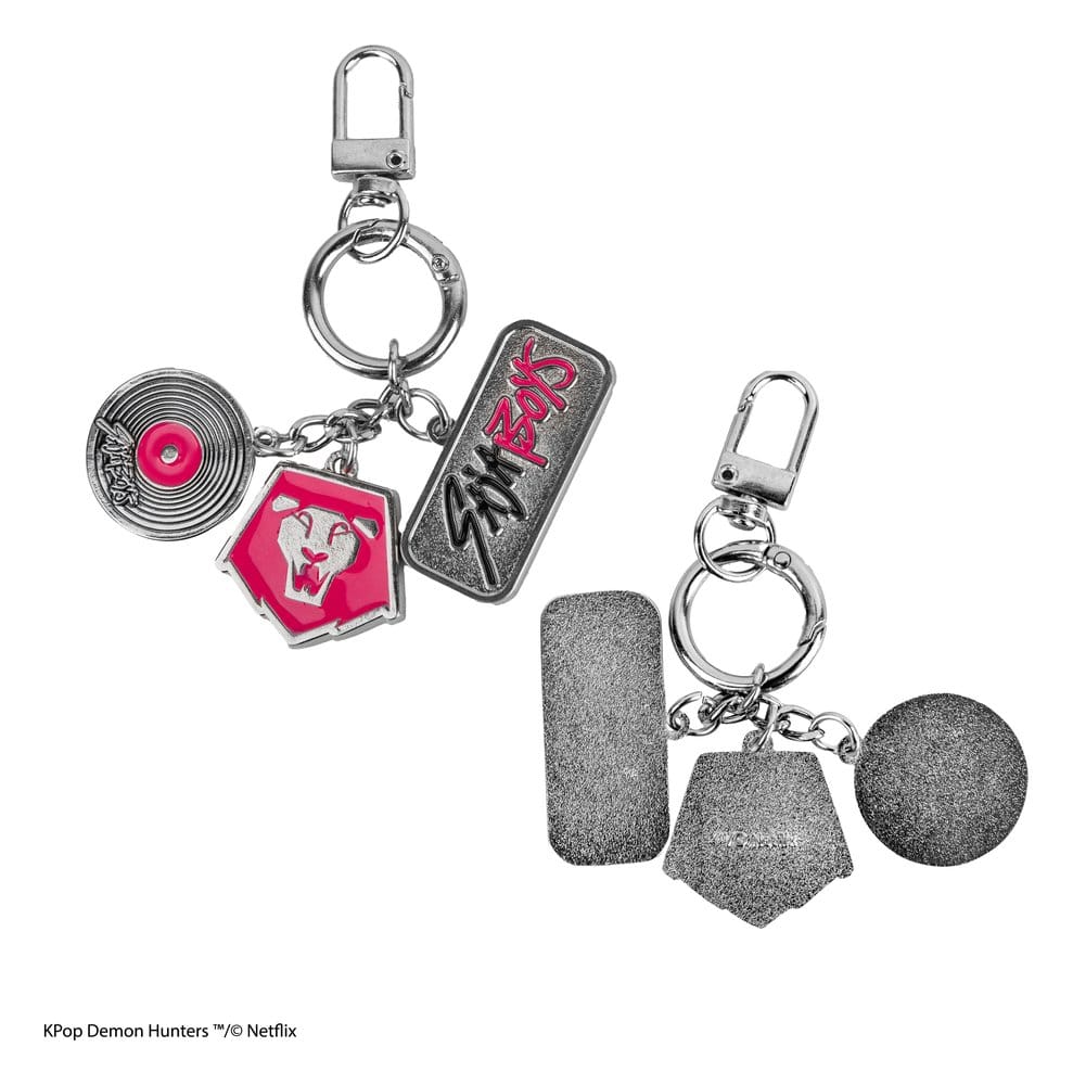 KPop Demon Hunters Charm-Schlüsselanhänger Saja Boys Image 4