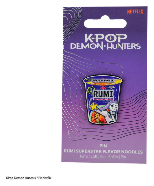 KPop Demon Hunters Pin Rumi Superstar Flavor Noodles Image 2