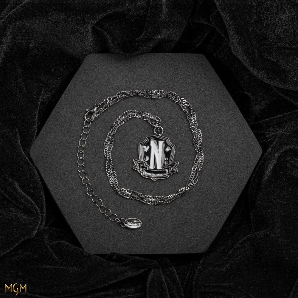Wednesday Halskette & Anhänger Nevermore Academy Black Image 4