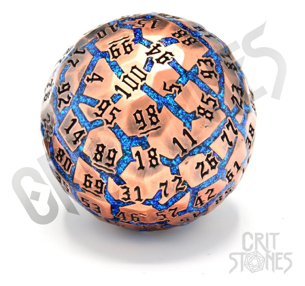 CritStones Metall Würfel D100 Hextech Orb Image