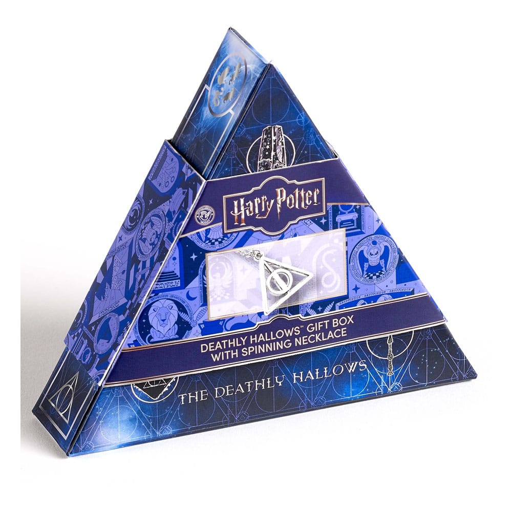 Harry Potter: Deathly Hallows drehende Halskette Geschenkset (Silberfarben) Image 3